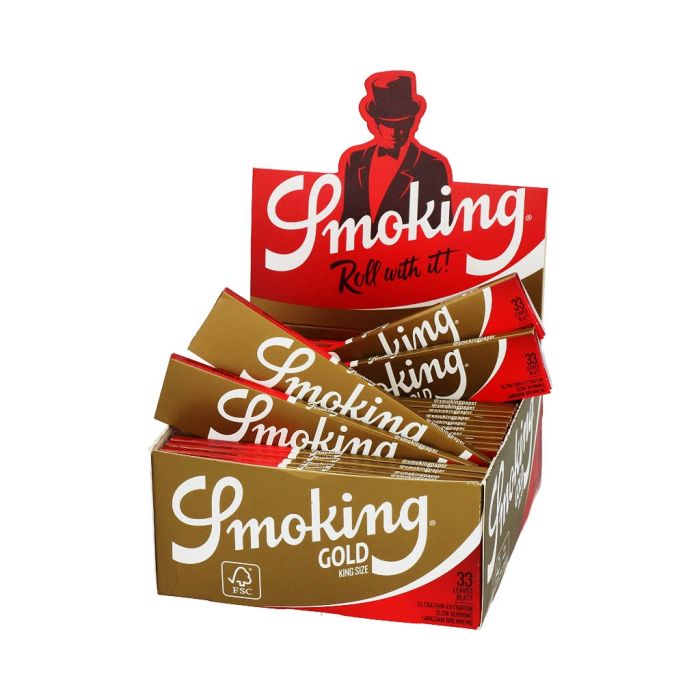 Smoking Gold Feuille a Rouler | King-Size Slim main product photo