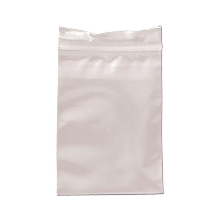 Sachet Plastique Zip 120x168 transparents (0,05mm) | 100 pièces main product photo