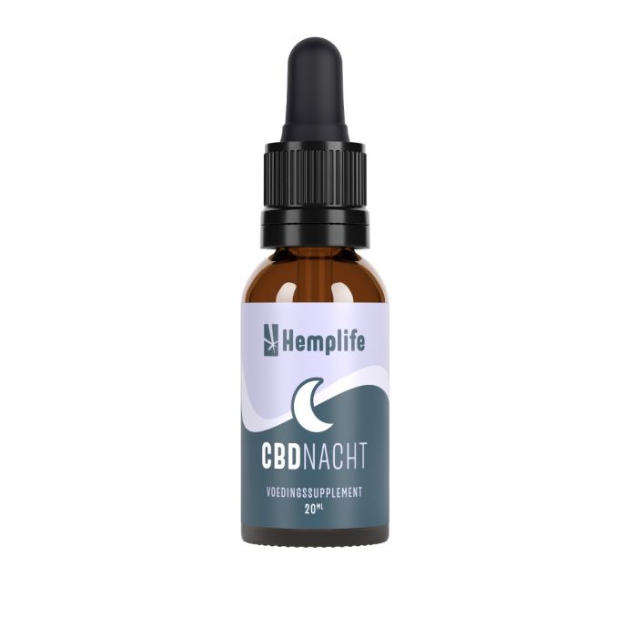 CBD Nuit | CBD + Melatonine (Hemplife) 20 ml main product photo