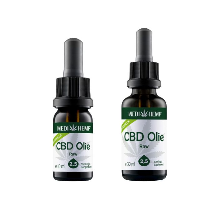 Huile de CBD Raw (Wedihemp) 2,5% main product photo