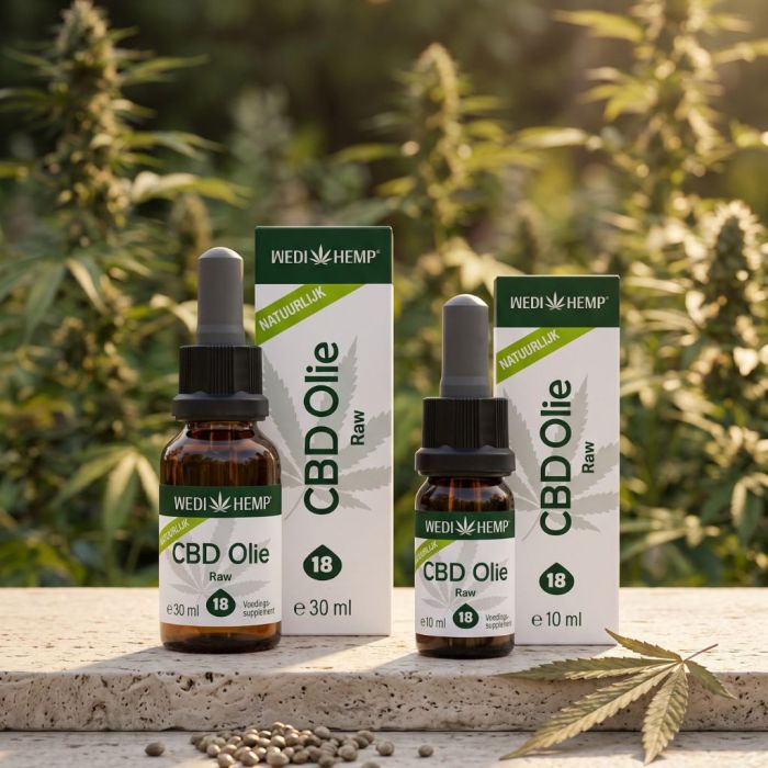 Huile de CBD Raw (Wedihemp) 18% main product photo