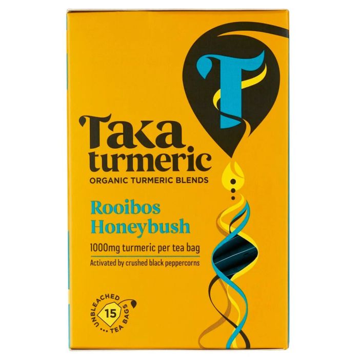 Thé au Curcuma Rooibos & Honeybush (Taka Turmeric) 15 sachets main product photo