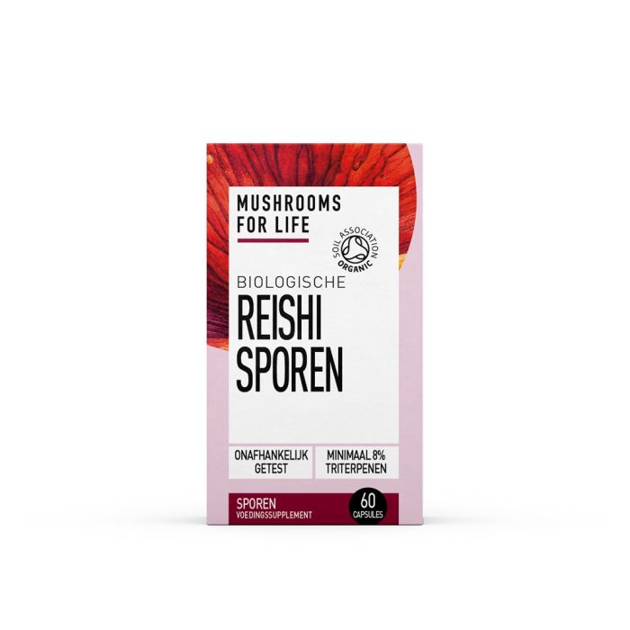 Reishi Spore | Bio (Mushrooms4Life) 60 capsules main product photo