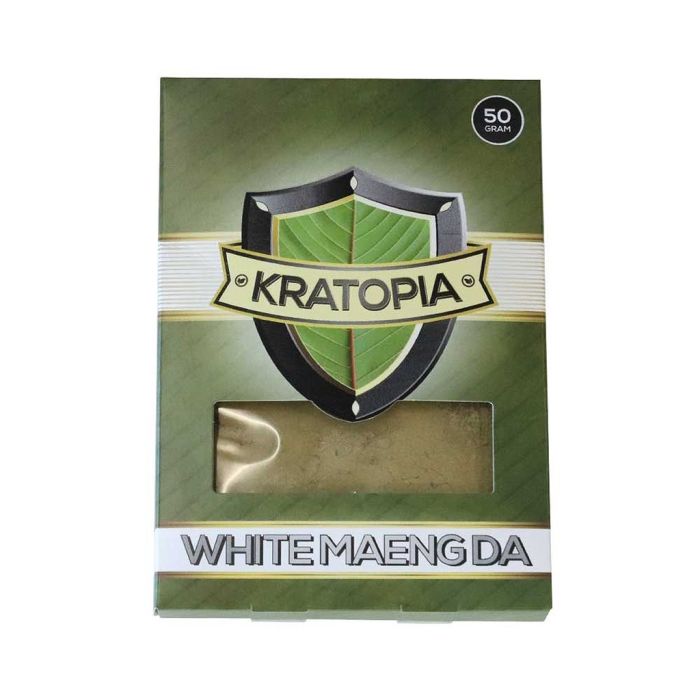 Kratom Poudre White Maeng Da (Kratopia) 50 grammes main product photo
