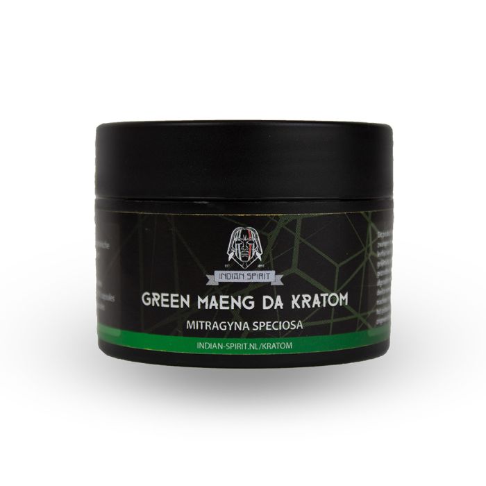 Capsules de Kratom Green Maeng Da (Indian Spirit) 30 pièces main product photo