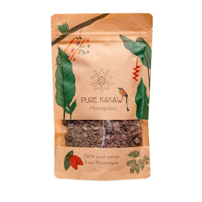 Matagalpa Flocons de Cacao Raw Nicaragua Grade Cérémonial (Pure Kakaw) 125 grammes main product photo