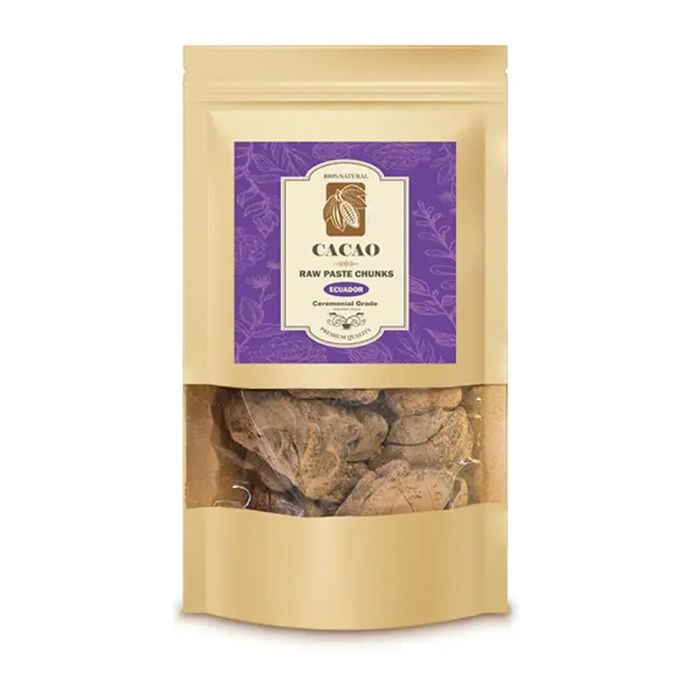 Pâte de Cacao Raw Équateur Grade Cérémonial (Sacra Cacao) 150 grammes main product photo