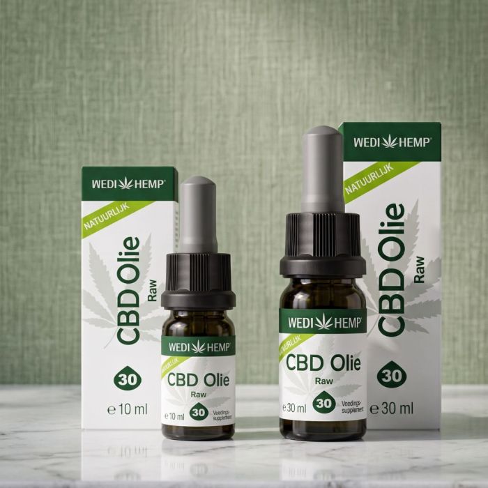 Huile de CBD Raw (Wedihemp) 30 % main product photo