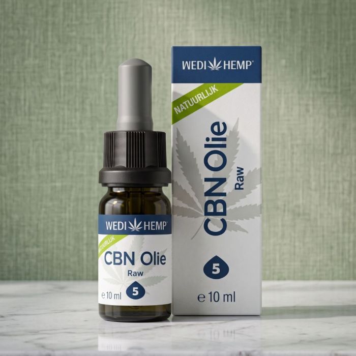 Huile CBN Raw (Wedihemp) 5% 10 ml main product photo