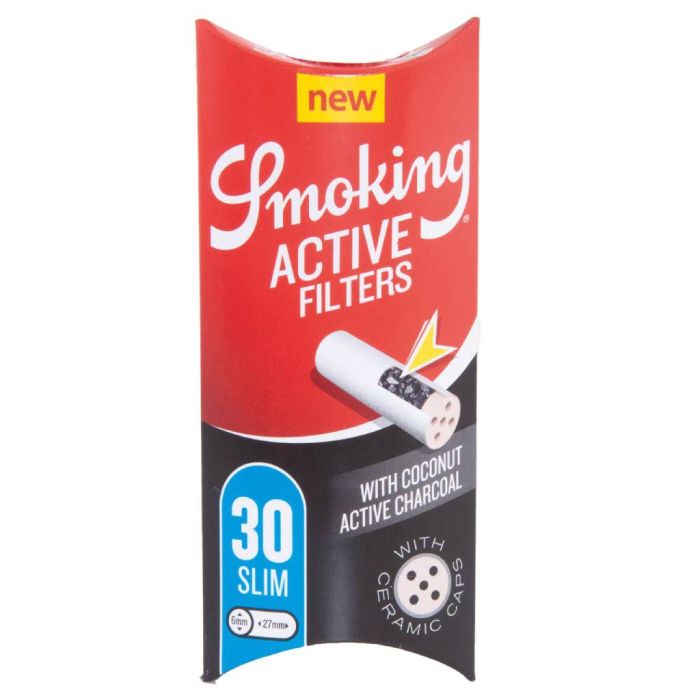 Filtre à charbon actif (Smoking) 30 pièces main product photo