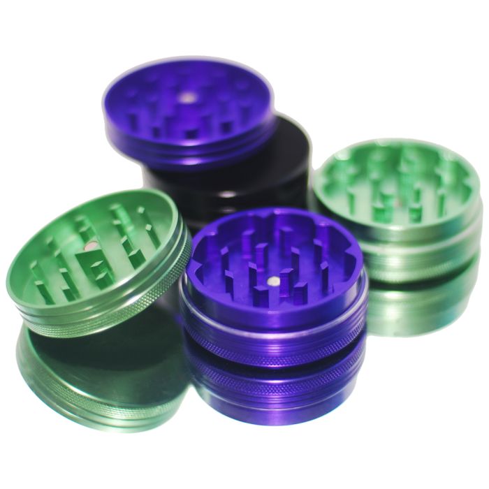 Grinder en Aluminium 2 parties 50 mm main product photo