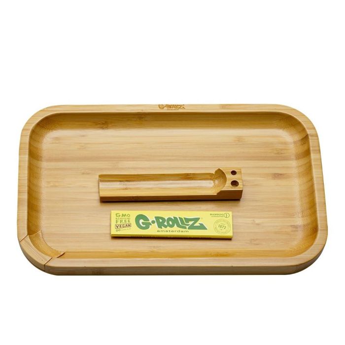Rolling Tray Bamboo Classic (G-Rollz) 28 x 17 cm main product photo