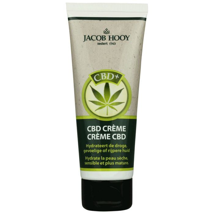Crème au CBD (Jacob Hooy) 50mg main product photo