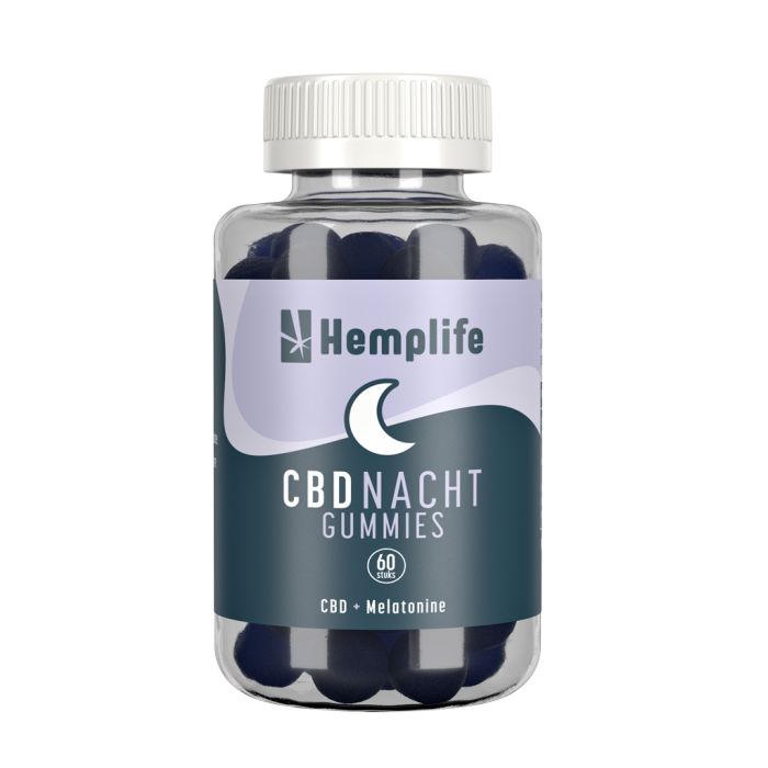 CBD Nuit Gummies (Hemplife) 60 pièces main product photo