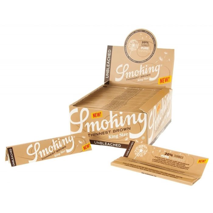 Smoking Brown Thinnest Feuille á Rouler | King-Size Slim main product photo