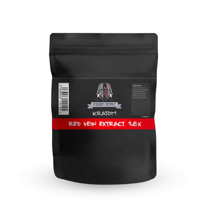 Extrait de Kratom 25X Red Vein (Indian Spirit) 5 grammes main product photo