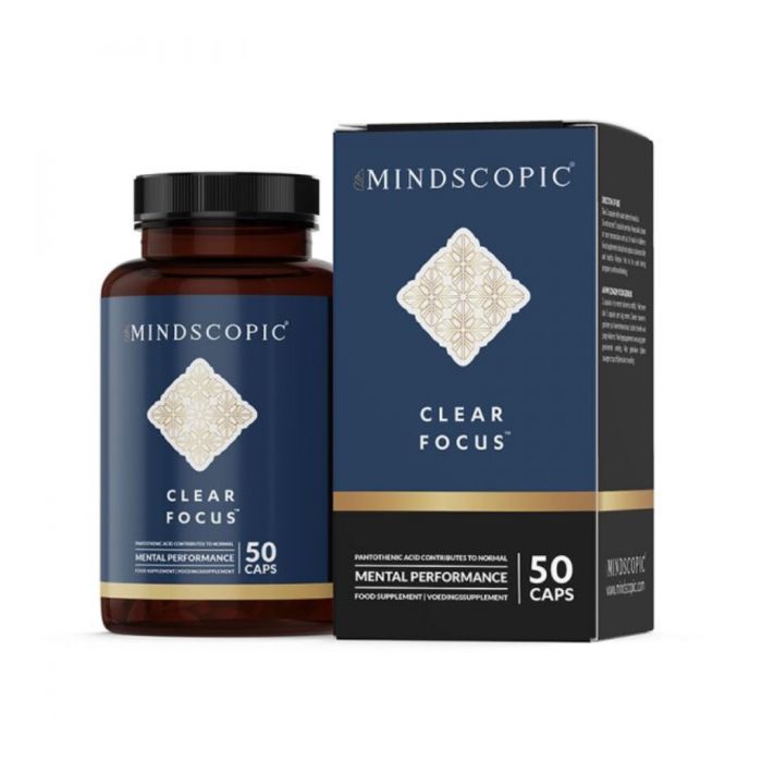 Clear Focus Nootropique (Mindscopic) 50 Capsules main product photo