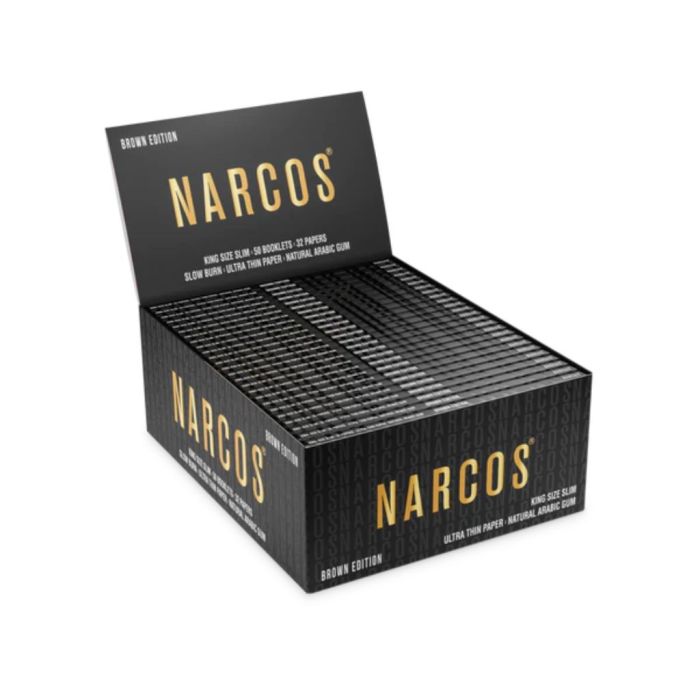 Feuilles Narcos Brown | King-Size Slim main product photo
