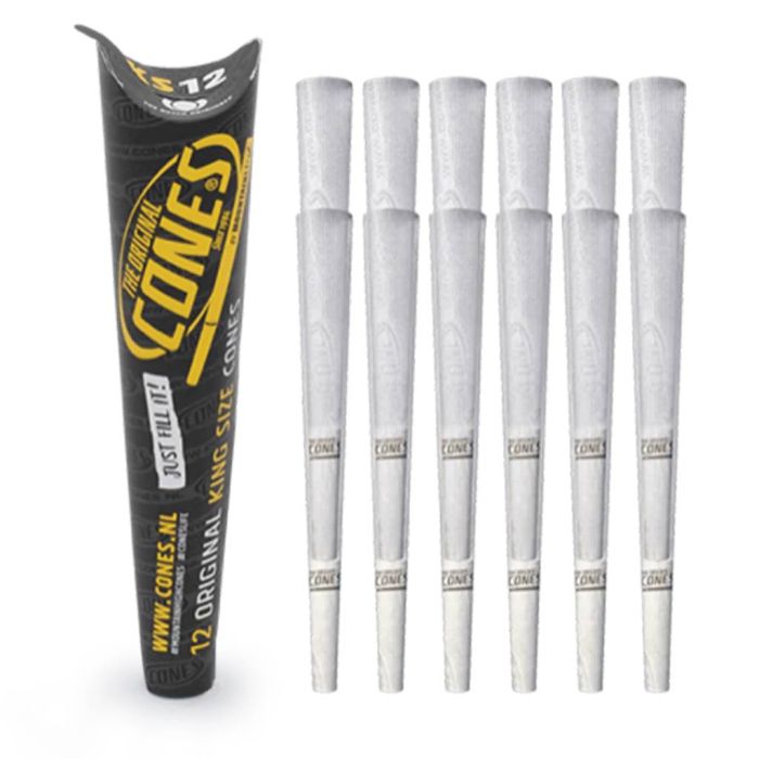 Original Cônes King-Size Joint Pré Roulé (Mountain High) 109 mm 12 pièces main product photo