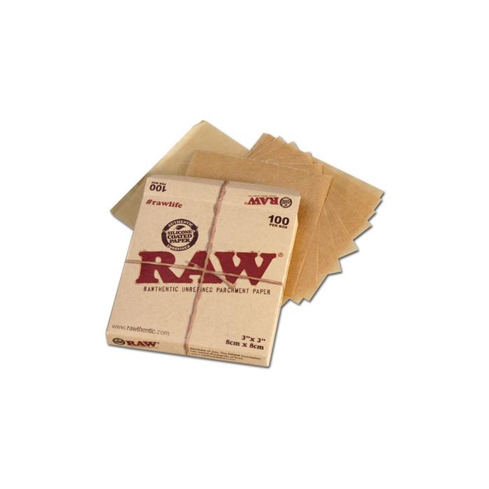 Papier Parchemin pour Dabs (RAW) 100 pièces main product photo