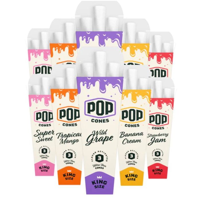 Pop Cones King-Size 3 pièces main product photo