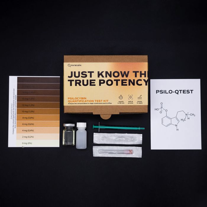 Psilo-QTest | Test psilocybine champignons & truffes (Miraculix) main product photo