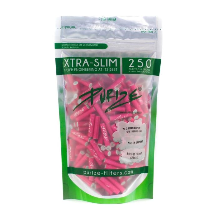Filtres à charbon actif Xtra Slim 5,9 x 26,9 mm (Purize) 250 pieces main product photo