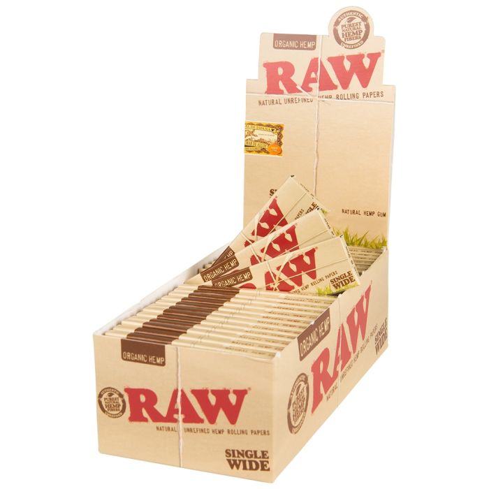 RAW Organic Hemp Feuille a Rouler | Single Wide main product photo