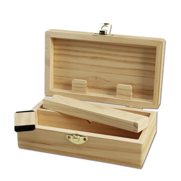 Stash Box Mini | Boîte en Bois Rouler de Joint main product photo