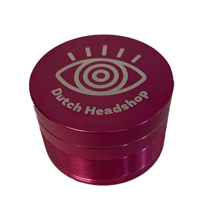 Grinder Aluminium Rose 4 parties (Dutch-Headshop) 62 mm main product photo