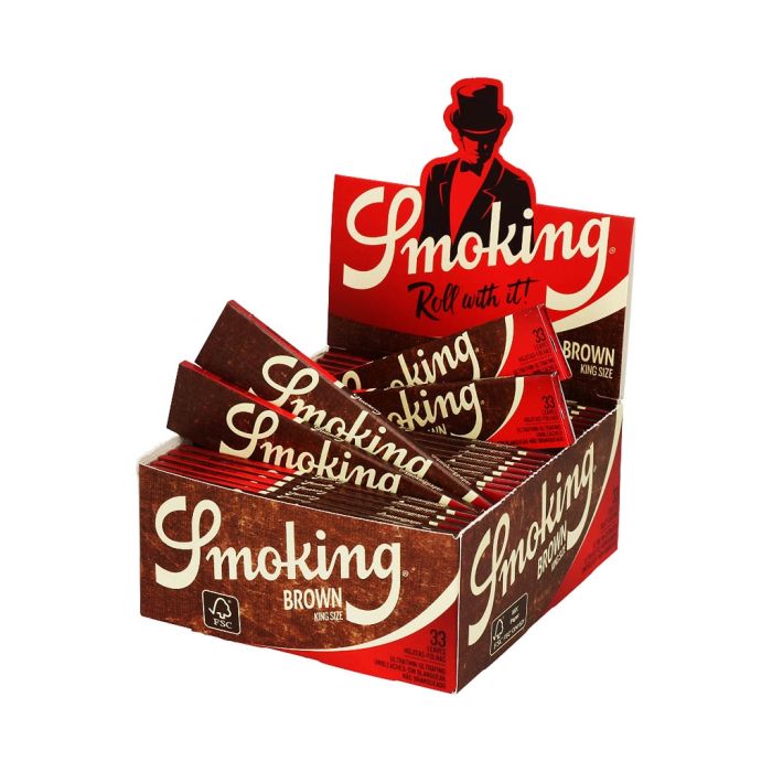 Smoking Brown Feuille a Rouler Non Blanchi | King-Size Slim main product photo