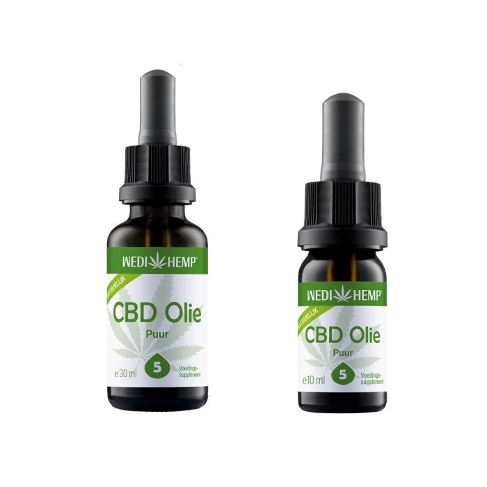 Huile de CBD Pure (WediHemp) 5% main product photo