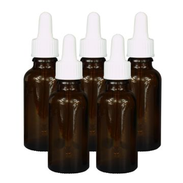 Flacon Compte-Goutte Vide 5 pièces