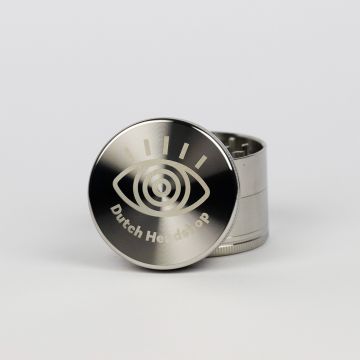 Grinder en Acier Inoxydable 4 pièces (Dutch-Headshop) 62 mm