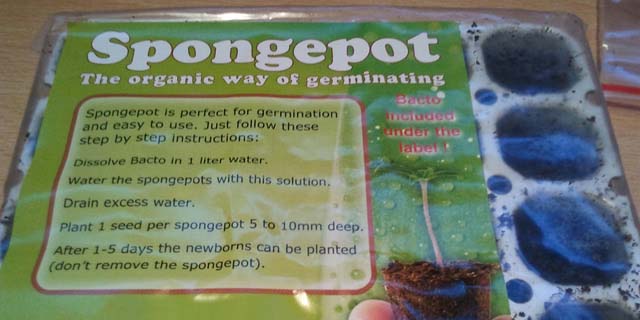 Faire Germer des Graines de Cannabis avec le Spongepot